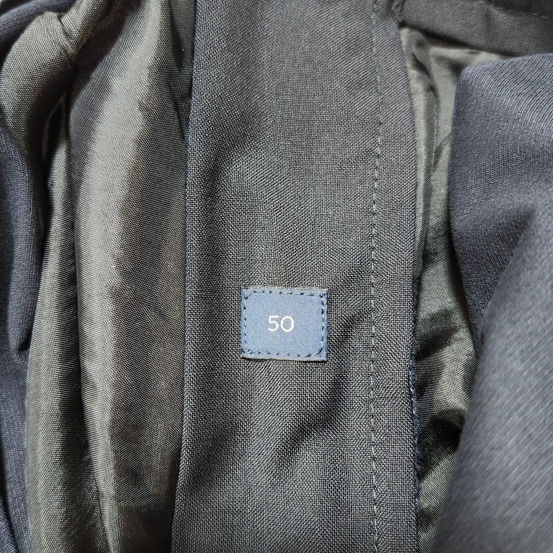 美品☆サイズ50　インコテックス　スラックス　スーパー100's　ドローコード