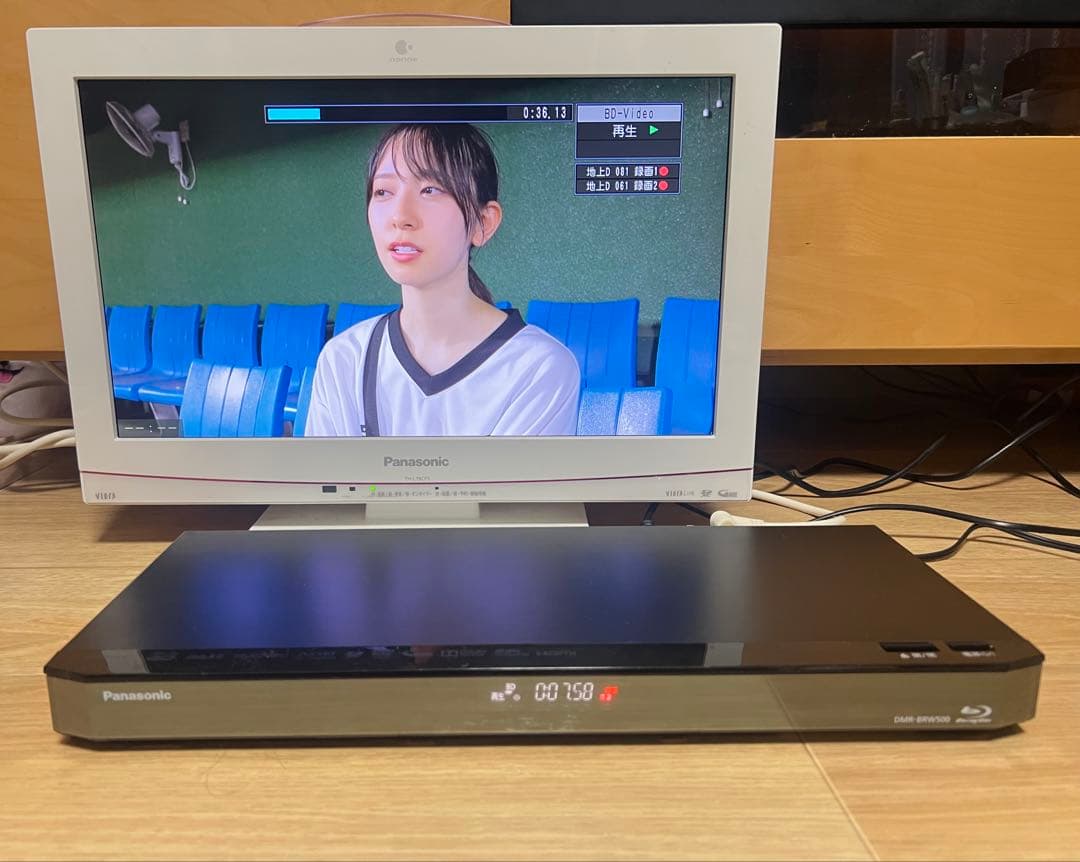 【良品】パナソニック ブルーレイレコーダー DMR-BRW500