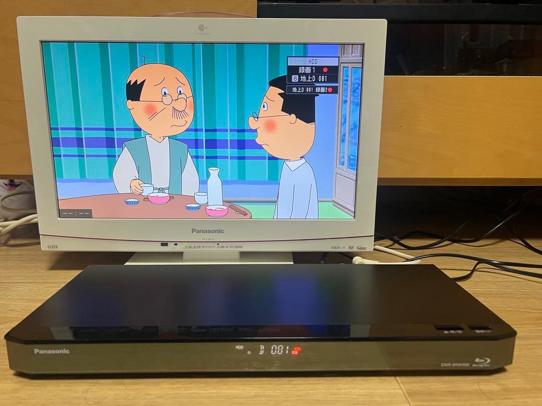 【良品】パナソニック ブルーレイレコーダー DMR-BRW500