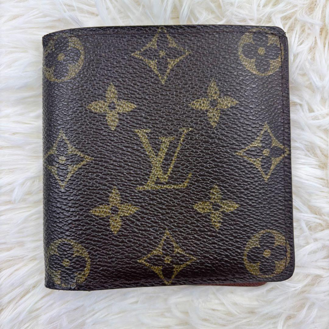 ルイヴィトン モノグラム　ポルトビエ 6 カルトクレディ 札入れ 折り財布