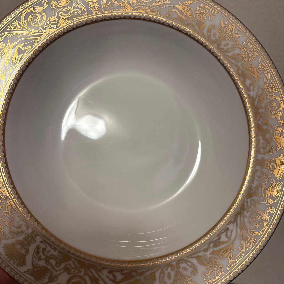 ウェッジウッド　フロレンティーン　ゴールド　スーププレート　パスタプレート