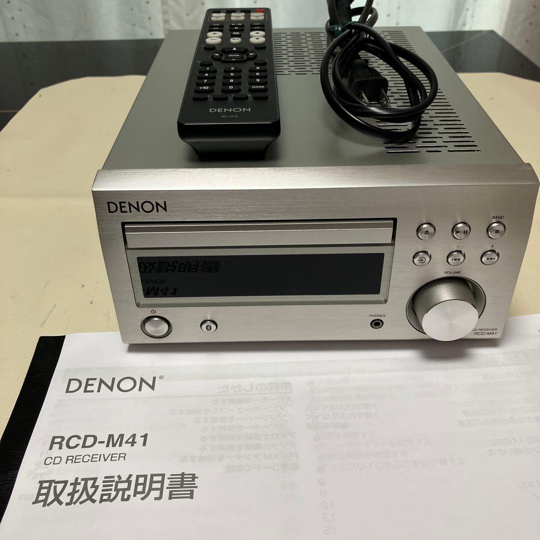 DENON CDレシーバー RCD M41 2022年製　動作品