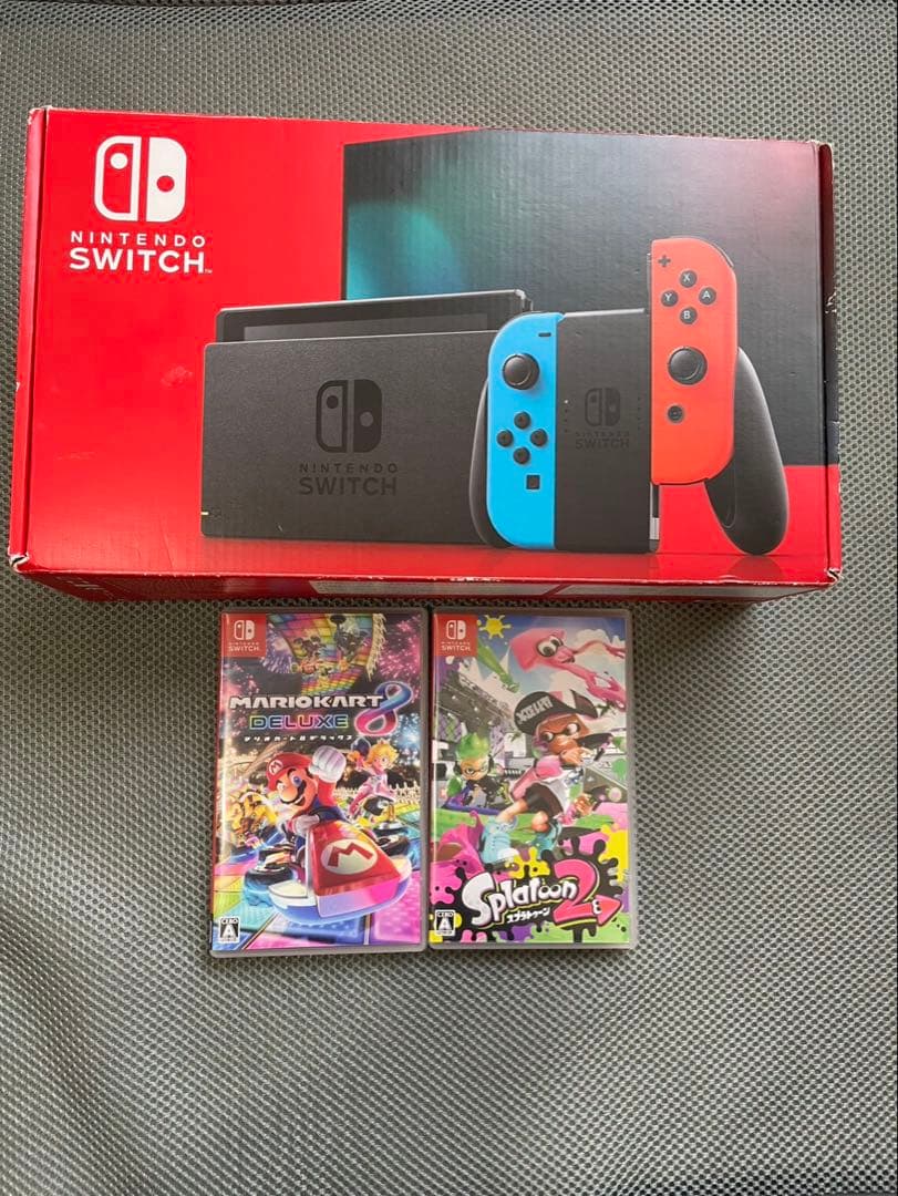 Nintendo Switch 本体、ゲームソフト、プロコン、SDカード付