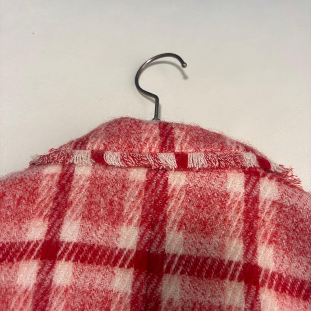 ツルバイマリコオイカワ　ツイードジャケット　チェック