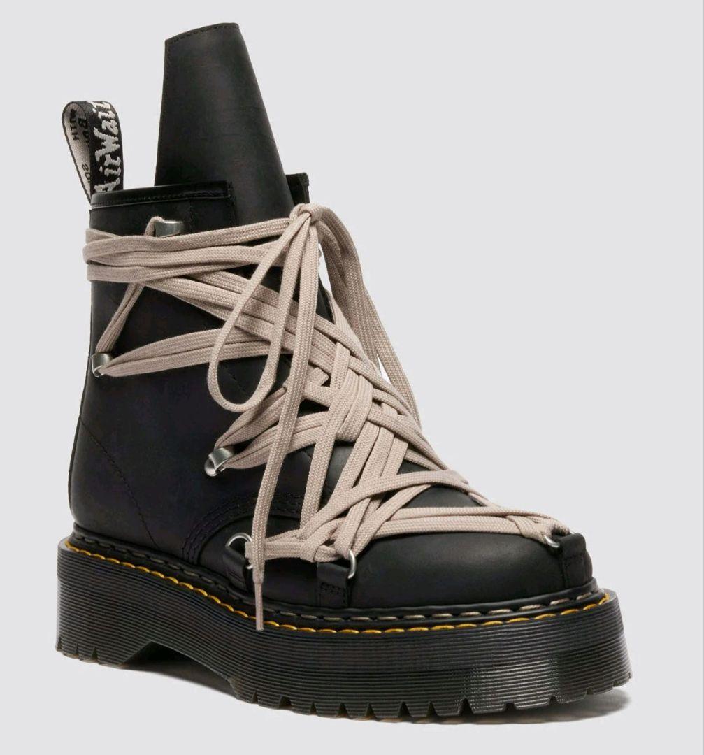 靴 Dr.Martens Rick Owens 1460 MEGALACE BOOT