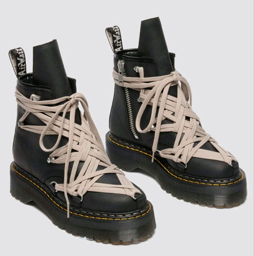 靴 Dr.Martens Rick Owens 1460 MEGALACE BOOT