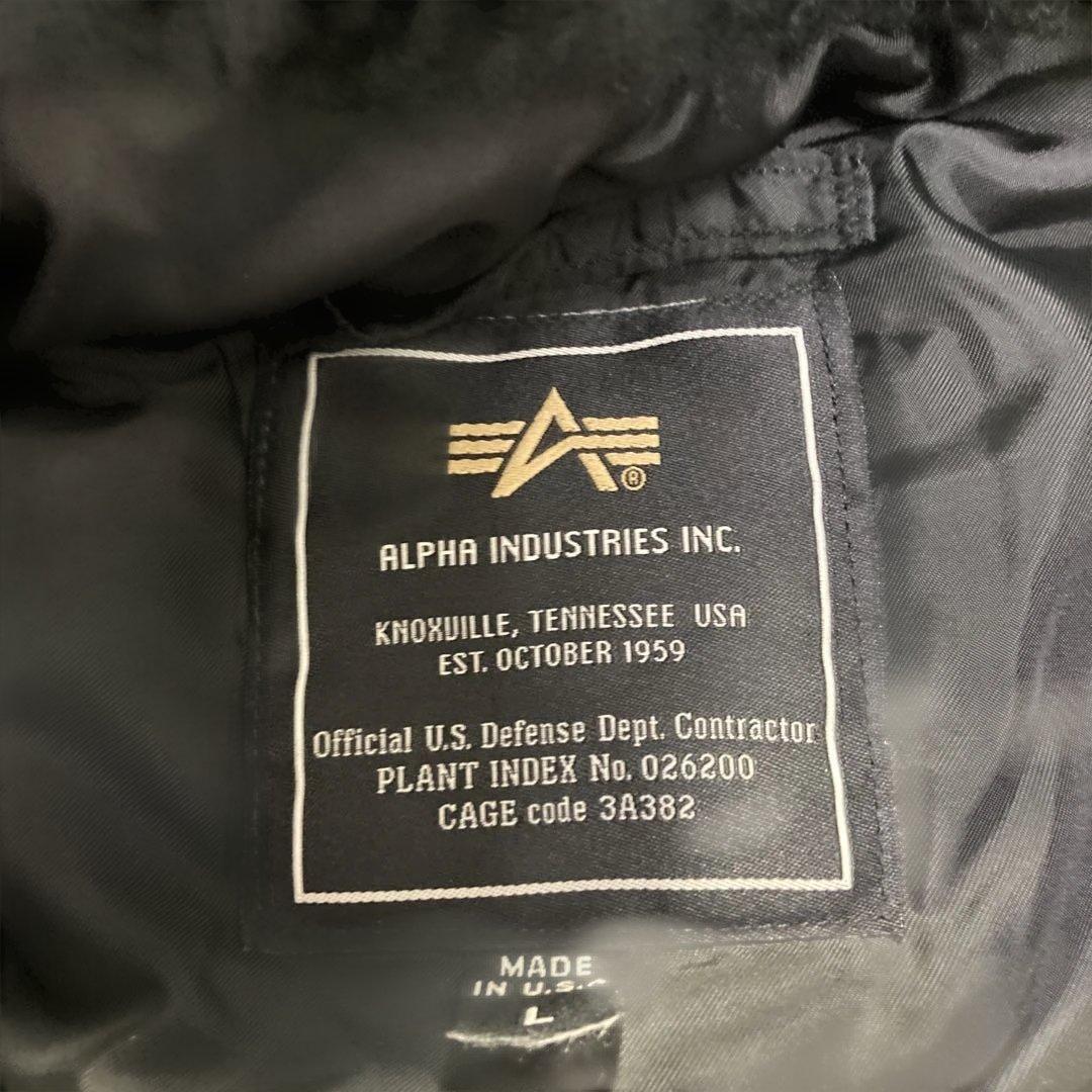 【激レア色/極美品】ALPHA USA製 N3-B グレー XL相当 IDEAL