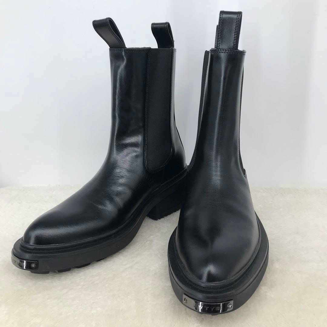 EYTYS　ブーツ　サイドゴア　41　ブラック　レザー
