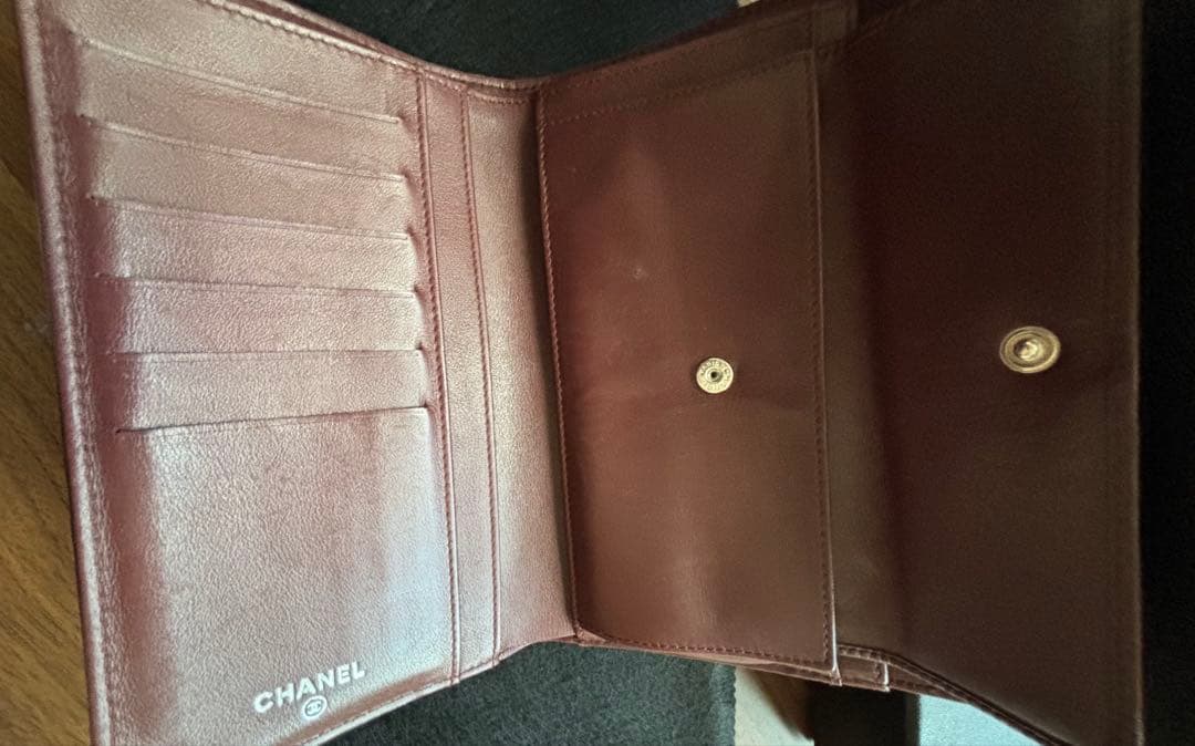 【CHANEL 】キルティング 長財布