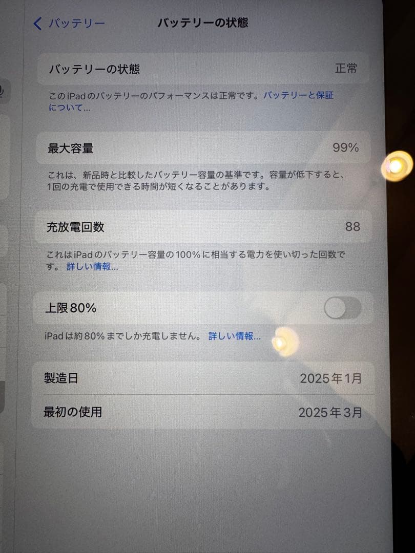 iPad 2025年購入　第11世代　256GB Wi-Fi シルバー