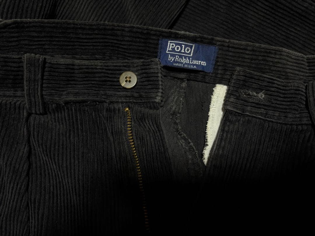 USA製 初期タグ 太畝コーデュロイ ラルフローレン