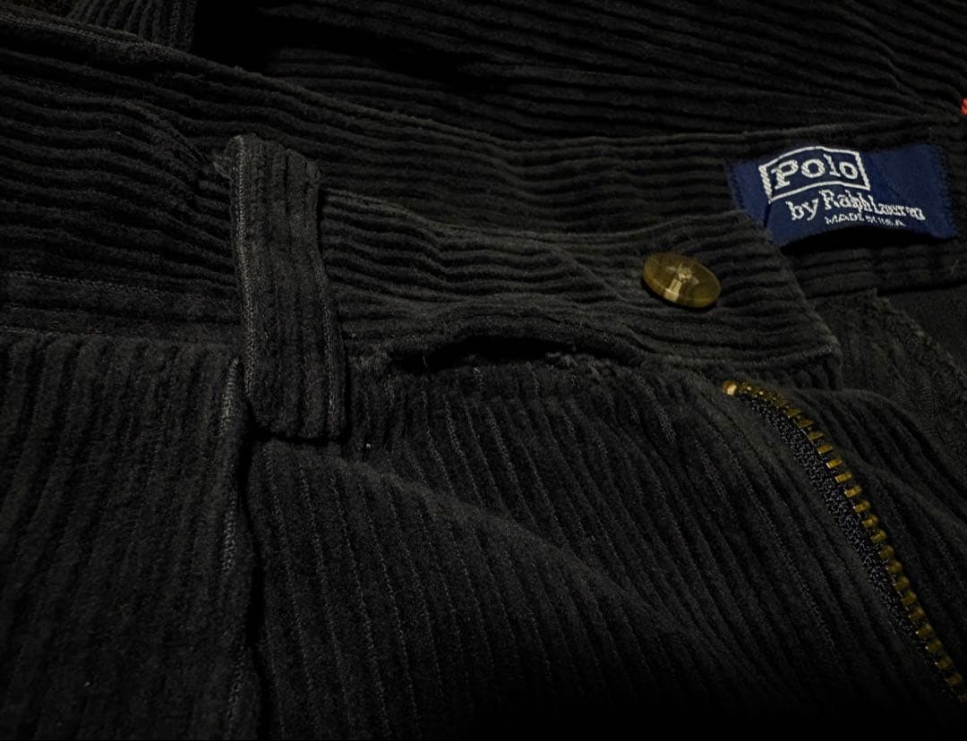 USA製 初期タグ 太畝コーデュロイ ラルフローレン