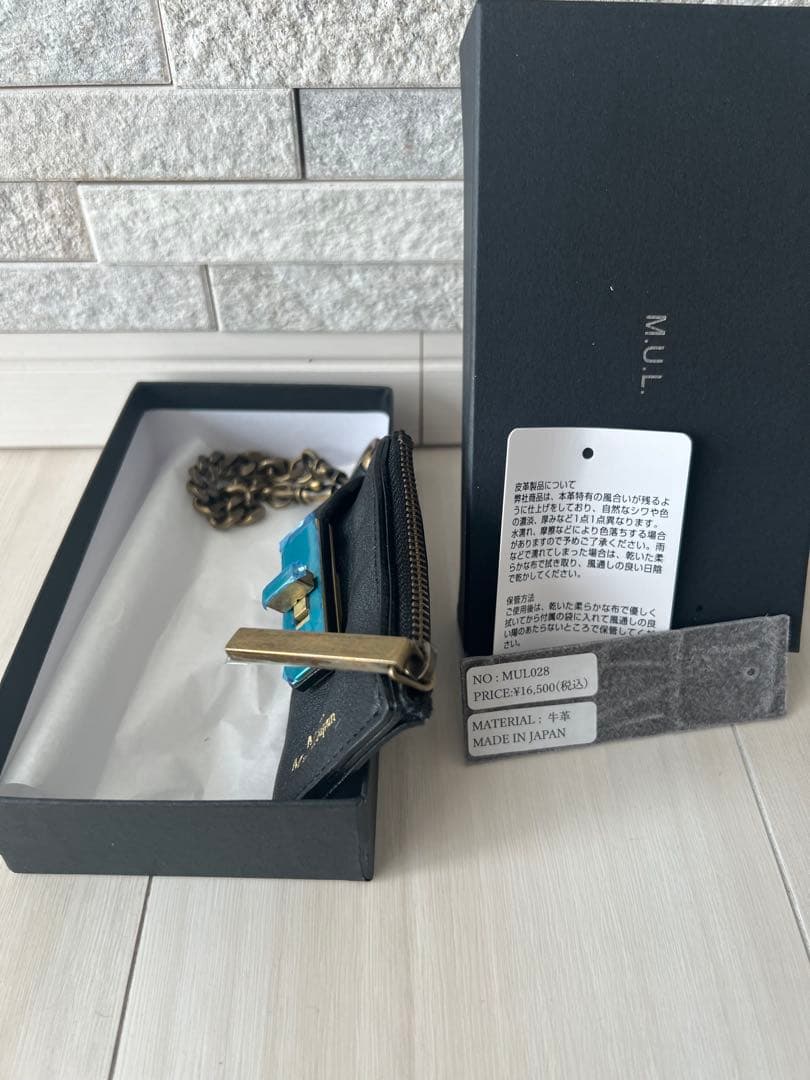 M.U.L. エムユーエル チャーム チェーンパスケース