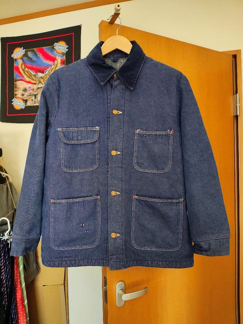 70s ヴィンテージ ラングラー ブランケット付 カバーオール