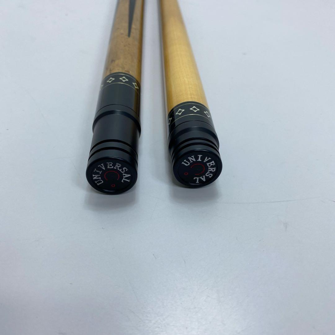 値下げ希少　ビリヤード　キュー　ユニバーサル　ハー　レーダビットソンケース付き