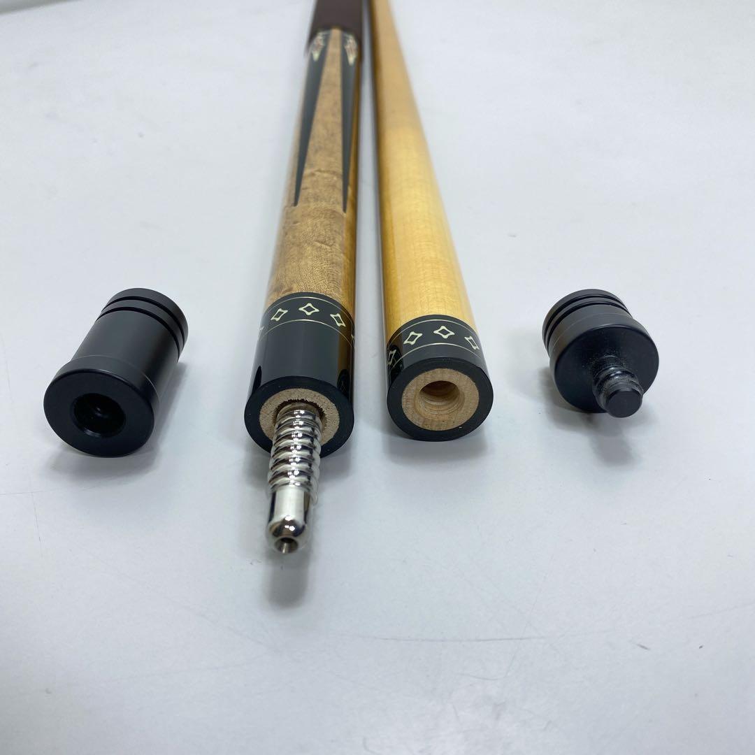 値下げ希少　ビリヤード　キュー　ユニバーサル　ハー　レーダビットソンケース付き