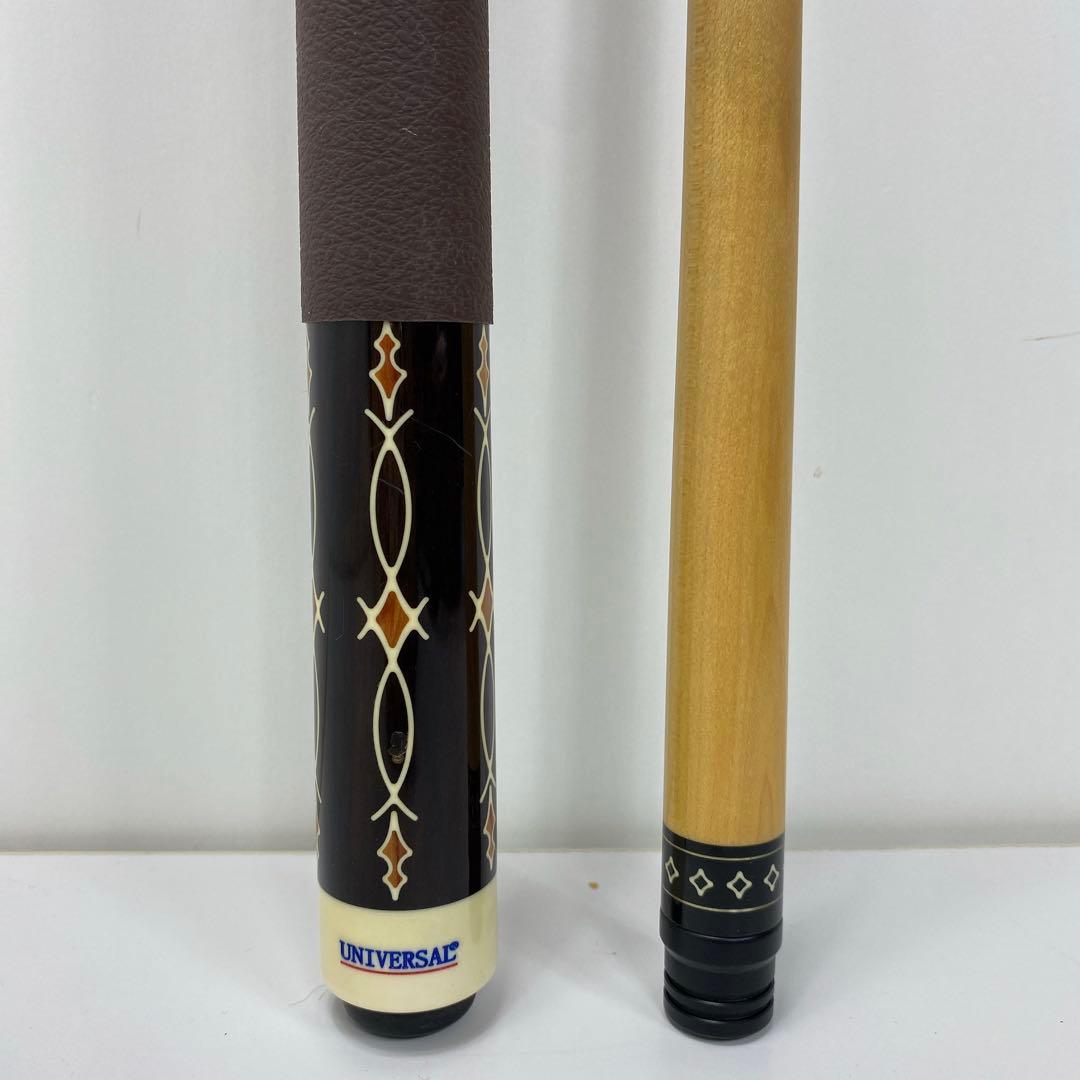 値下げ希少　ビリヤード　キュー　ユニバーサル　ハー　レーダビットソンケース付き