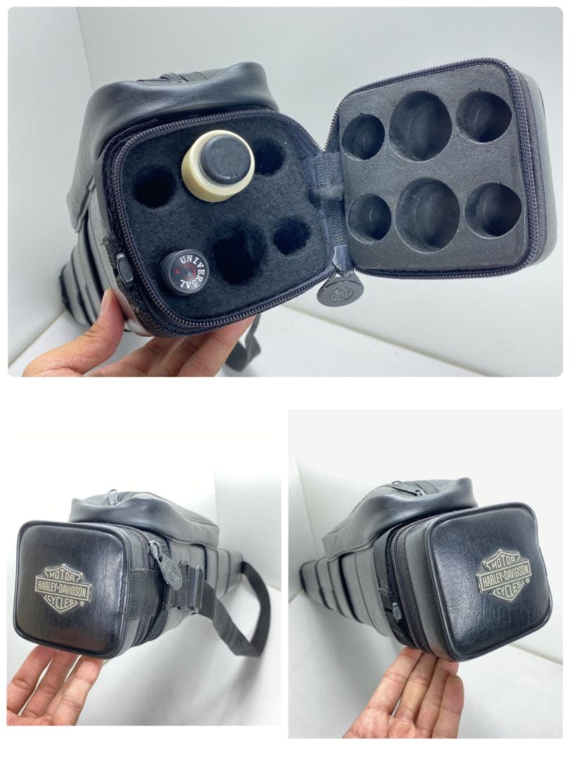 値下げ希少　ビリヤード　キュー　ユニバーサル　ハー　レーダビットソンケース付き