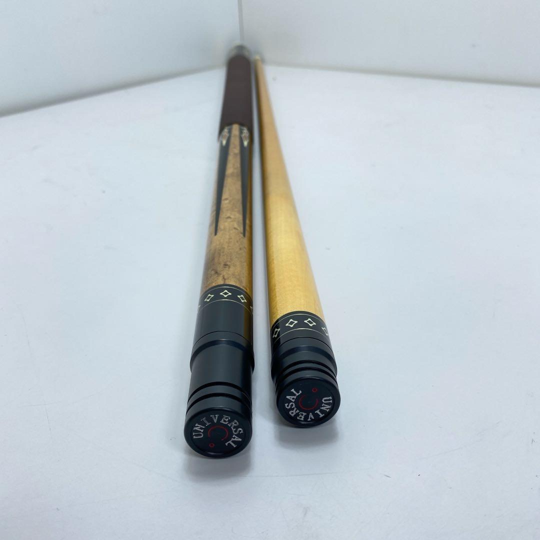 値下げ希少　ビリヤード　キュー　ユニバーサル　ハー　レーダビットソンケース付き