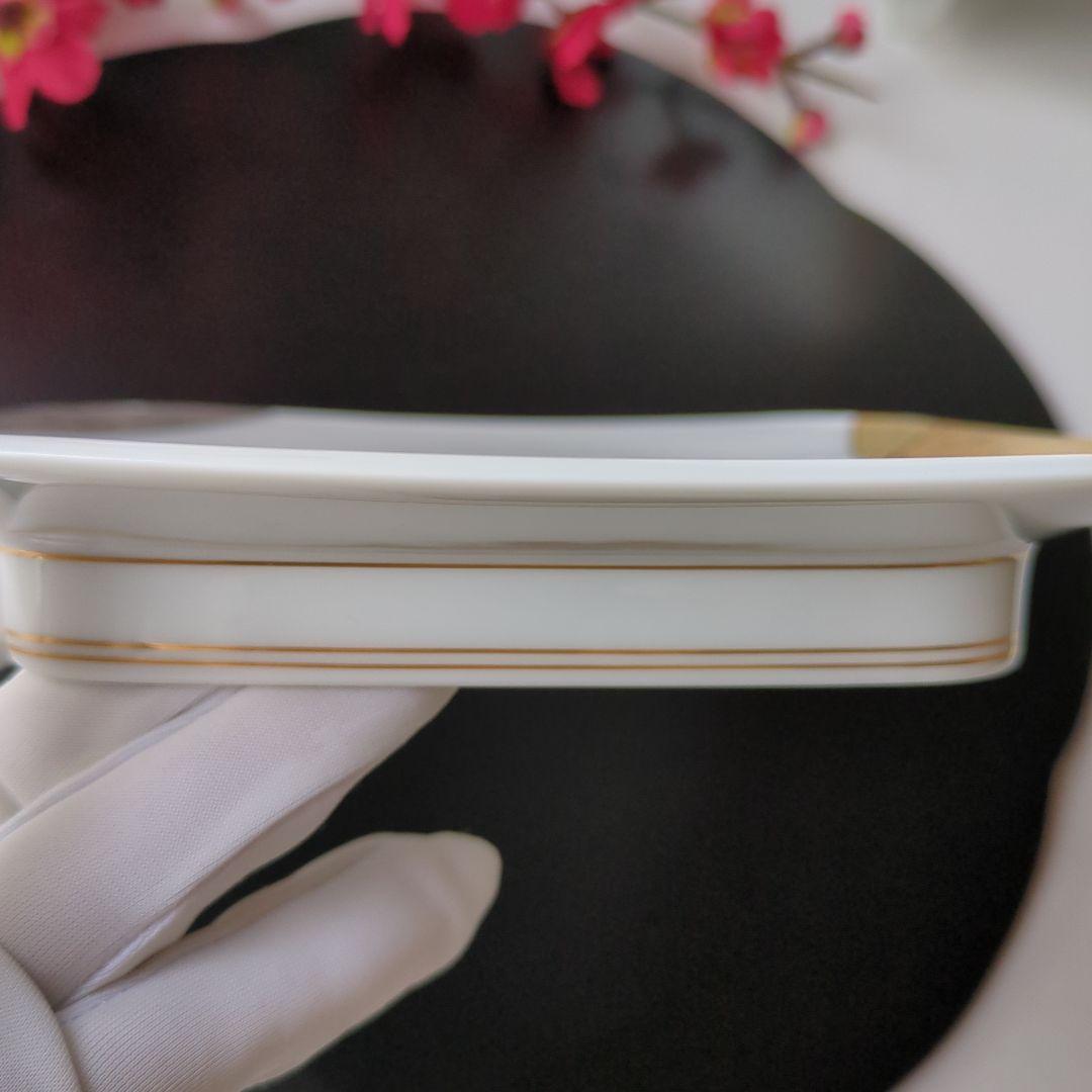 乃りたけ　ダイヤモンドコレクション　金閣銀閣シリーズ　角皿　中皿　5枚