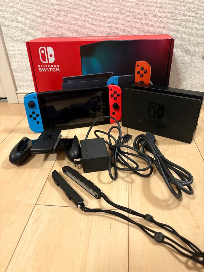Nintendo Switch 本体 青/赤 + ワイヤレスコントローラー