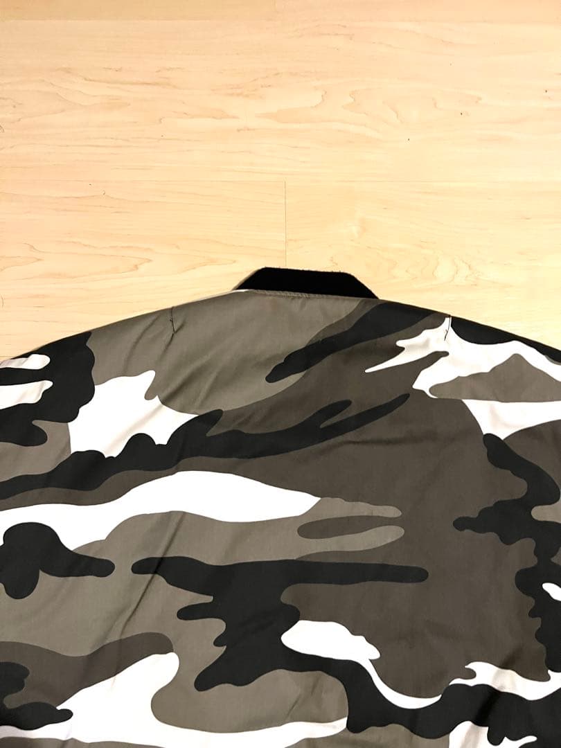 Fostex Garments ボンバージャケット MA-1 白 迷彩 XXL