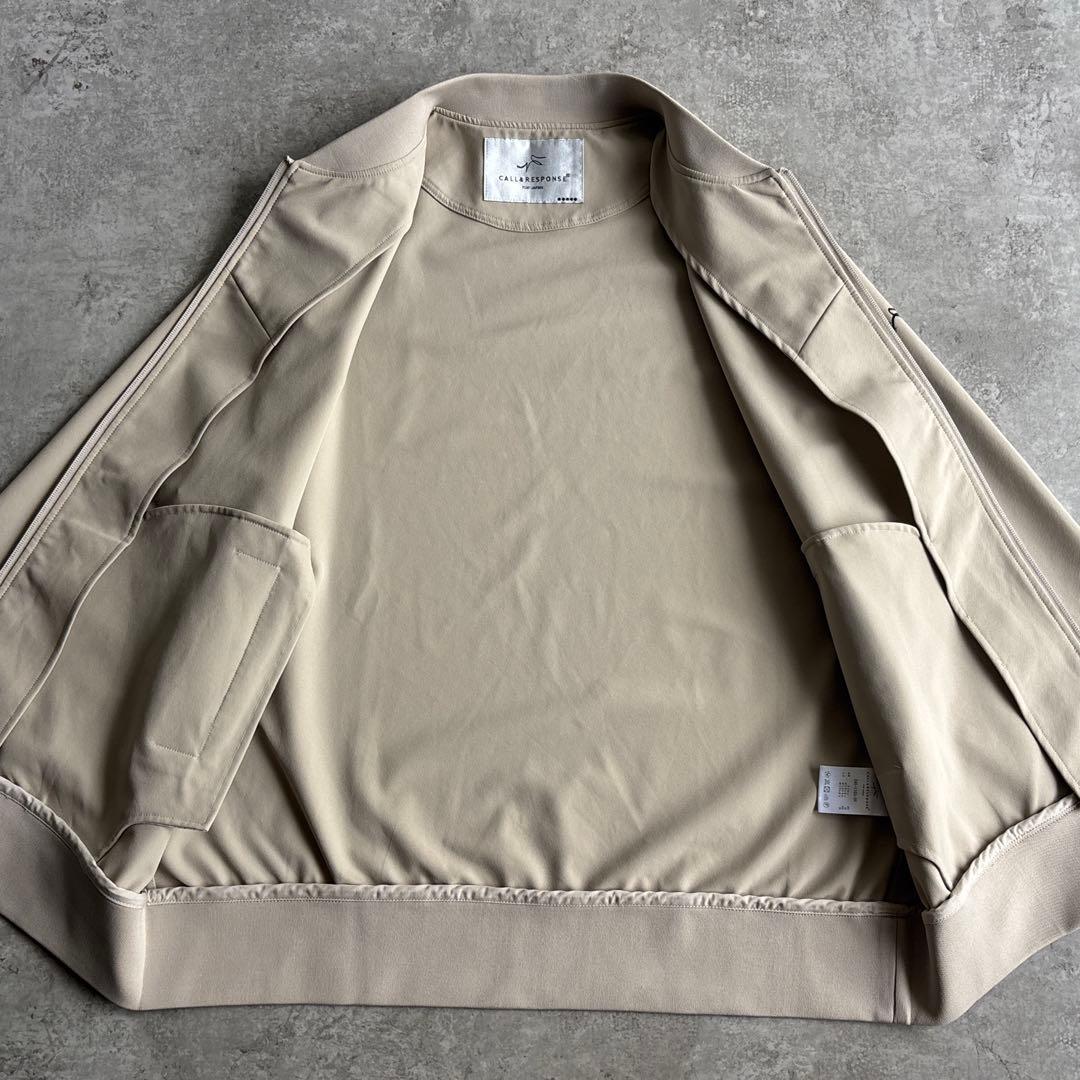 極美品■CALL&RESPONSE【XL】セットアップ ベージュ ブルゾン