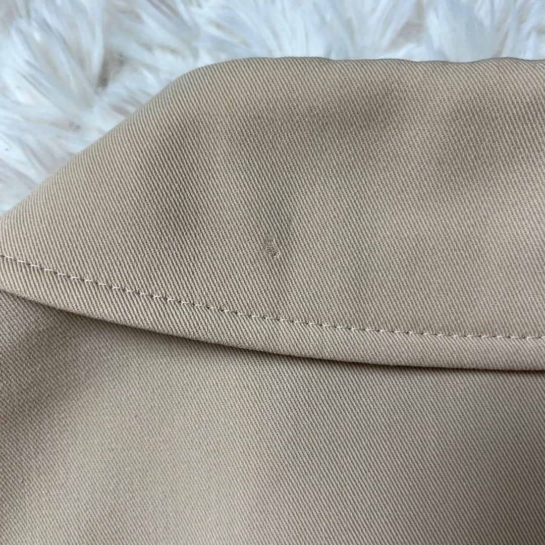 マックスマーラ　最高級　白タグ　ステンカラーコート　ウール100％　ベージュ