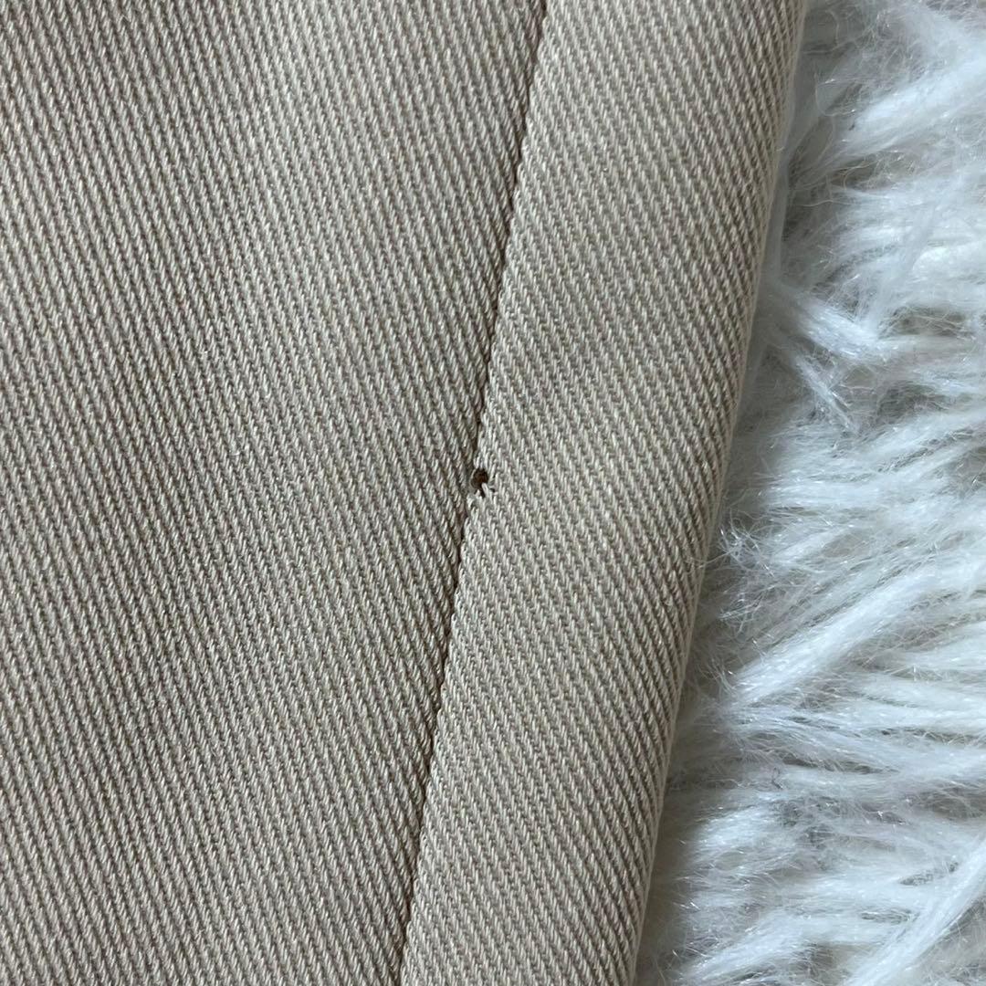 マックスマーラ　最高級　白タグ　ステンカラーコート　ウール100％　ベージュ