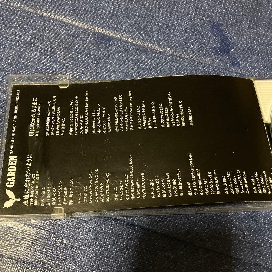 GARDEN ガーデン .永遠に忘れないように　8センチ8cmシングル邦楽CD
