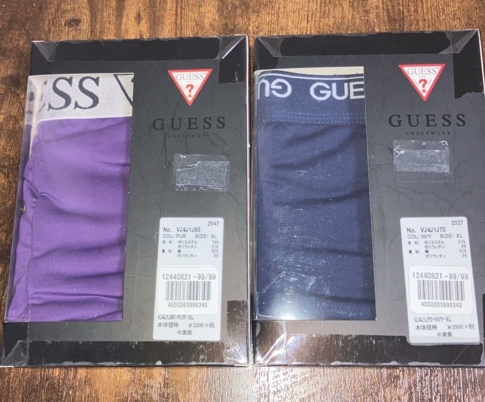 GUESS　ボクサーパンツ　8枚セット　メンズ　下着　XL