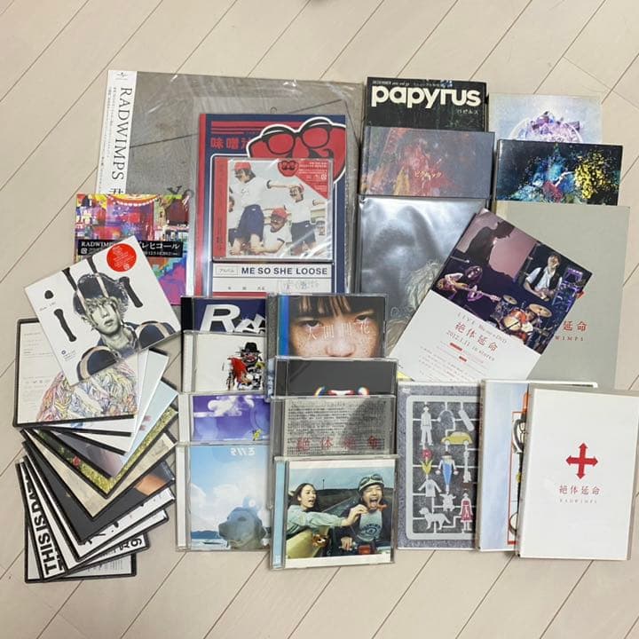 RADWIMPS illion 味噌汁's CD DVD 書籍　25点セット