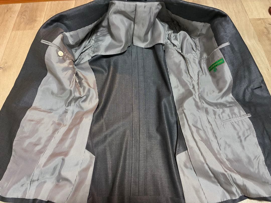 【美品】TOMORROWLAND トゥモローランド 高級セットアップスーツ 46