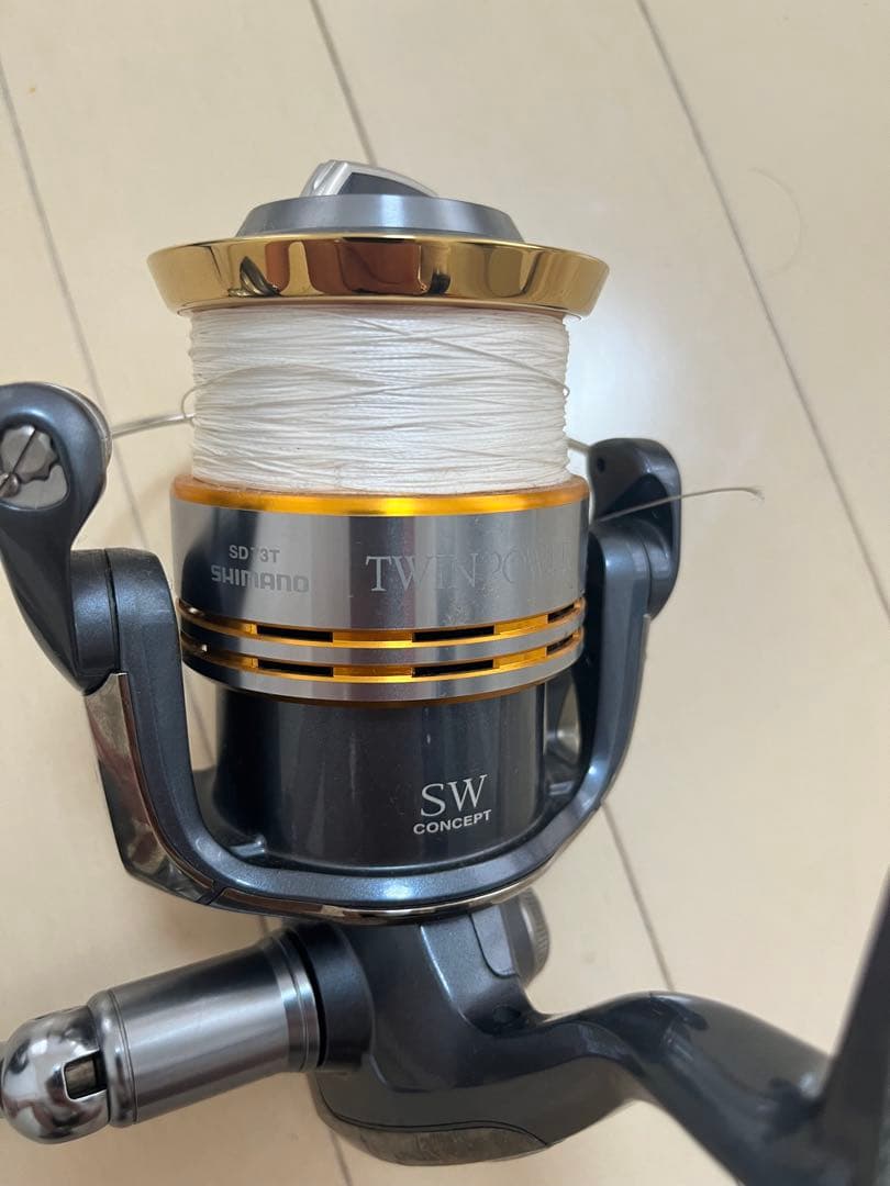ツインパワーSW 12000HG ライン PE6号 美品