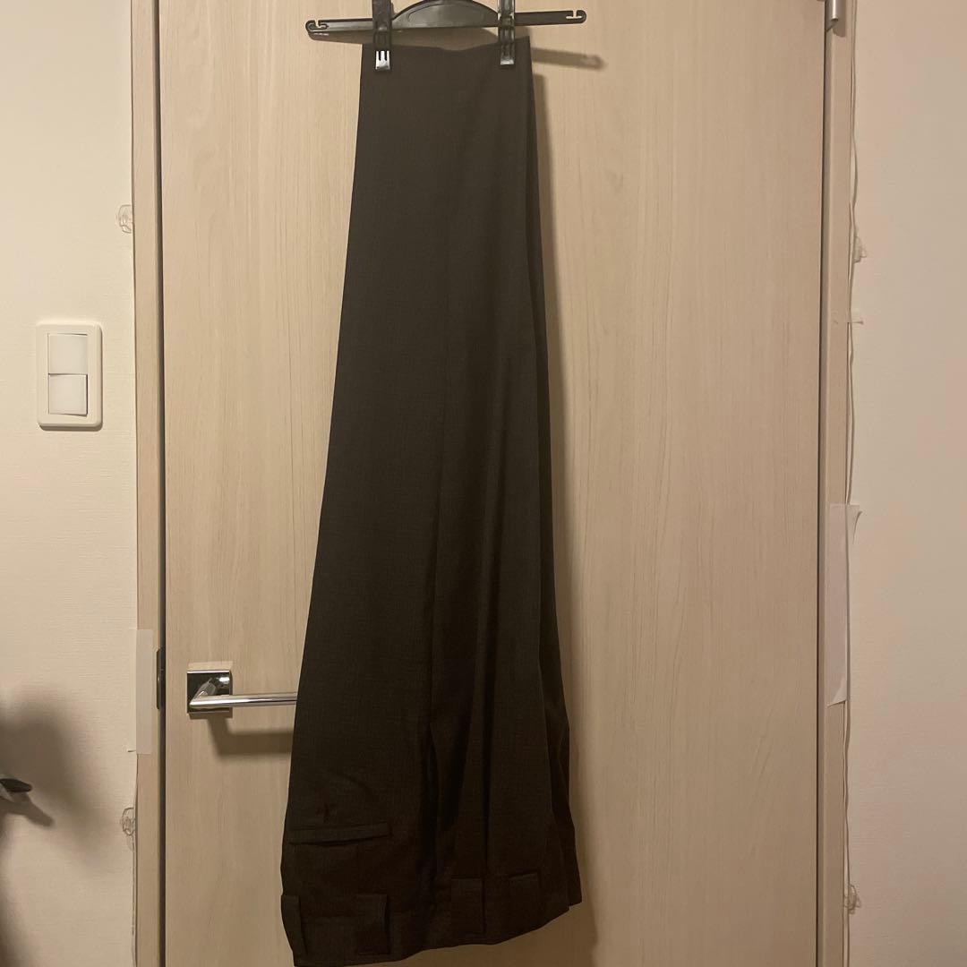 パンツ stein DOUBLE WIDE TROUSERS BLUE CHECK