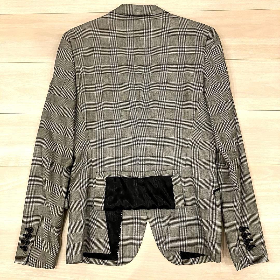 極美品✨ BUFFALO BOBS セットアップ チェーンロゴ チェック 絹 M