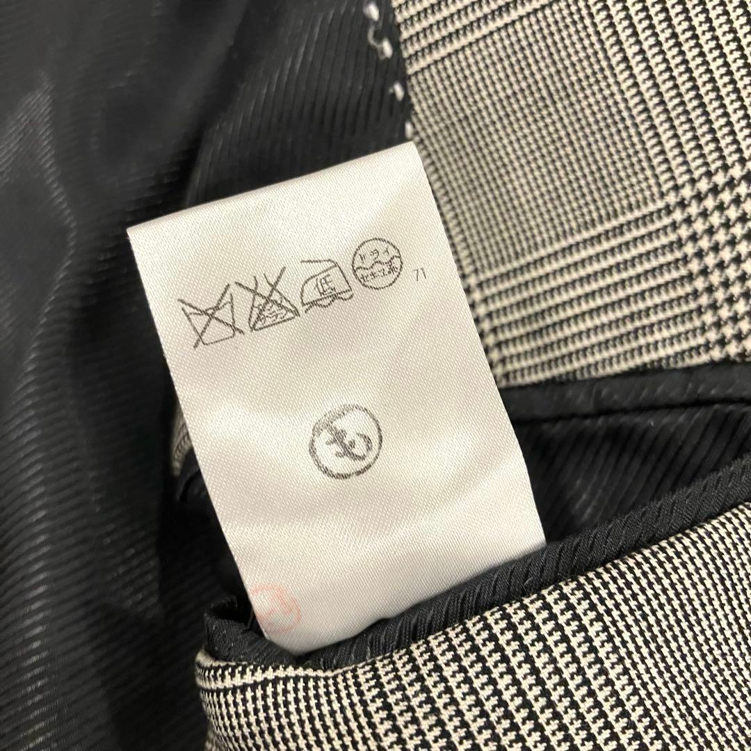 極美品✨ BUFFALO BOBS セットアップ チェーンロゴ チェック 絹 M