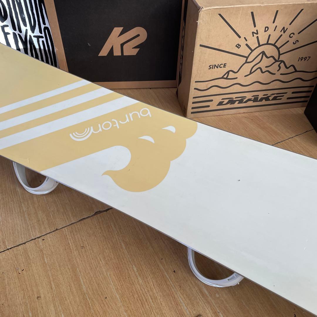 BURTON　feelgood　バートン　エスカペイドバイン付スノーボードセット