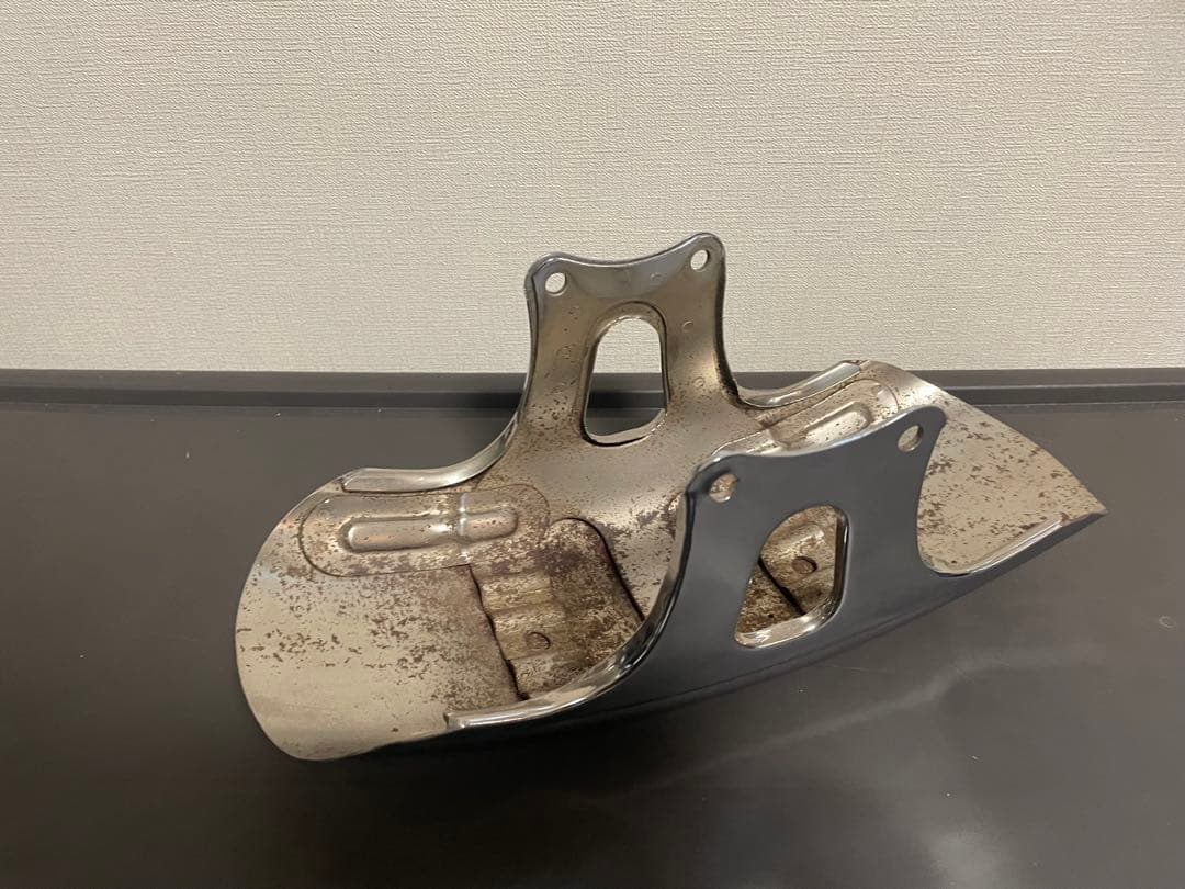 SR400 前後フェンダーセット　純正ショート加工