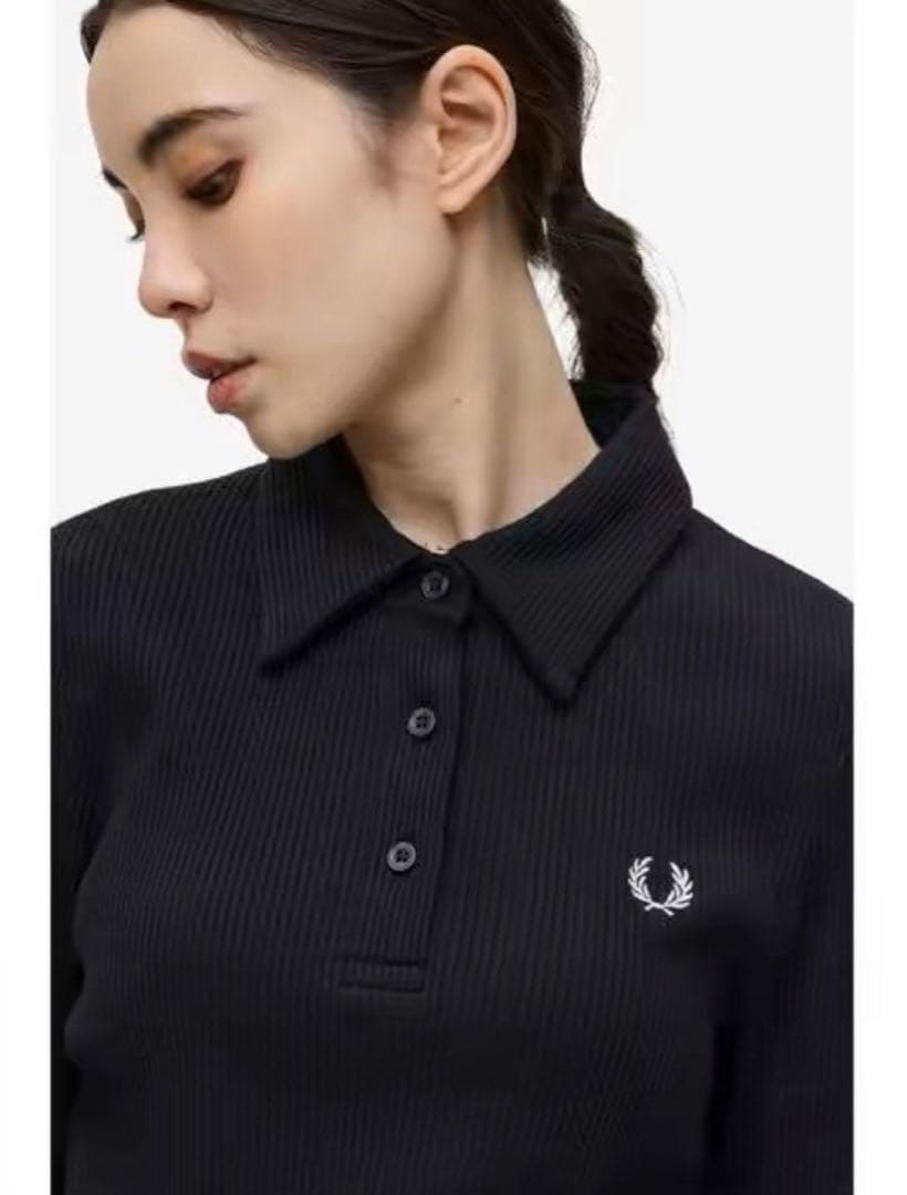 フレッドペリーロングスリーブポロシャツ