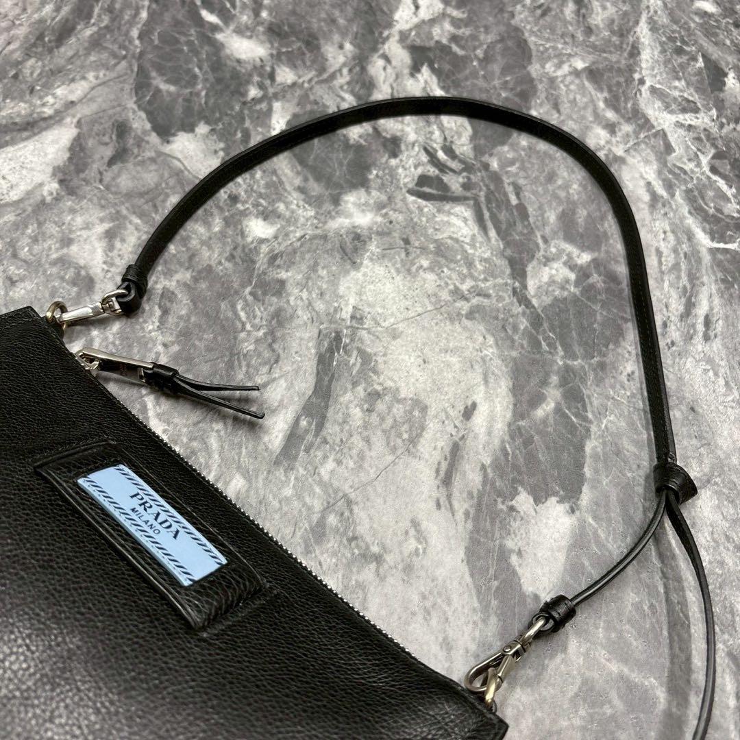 極美品✨　ＰＲＡＤＡ エティケット ワンショルダーバッグ