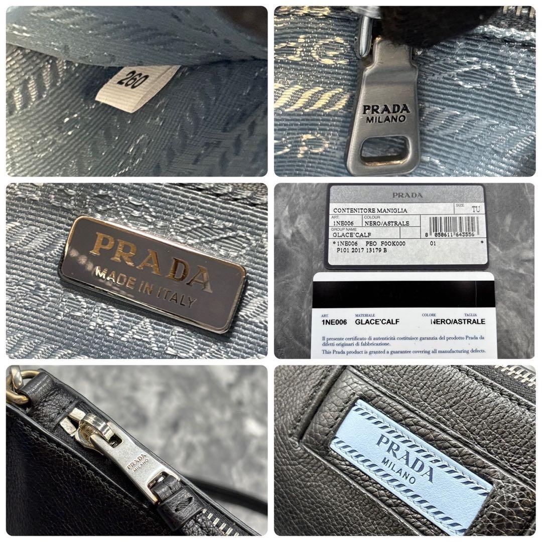 極美品✨　ＰＲＡＤＡ エティケット ワンショルダーバッグ