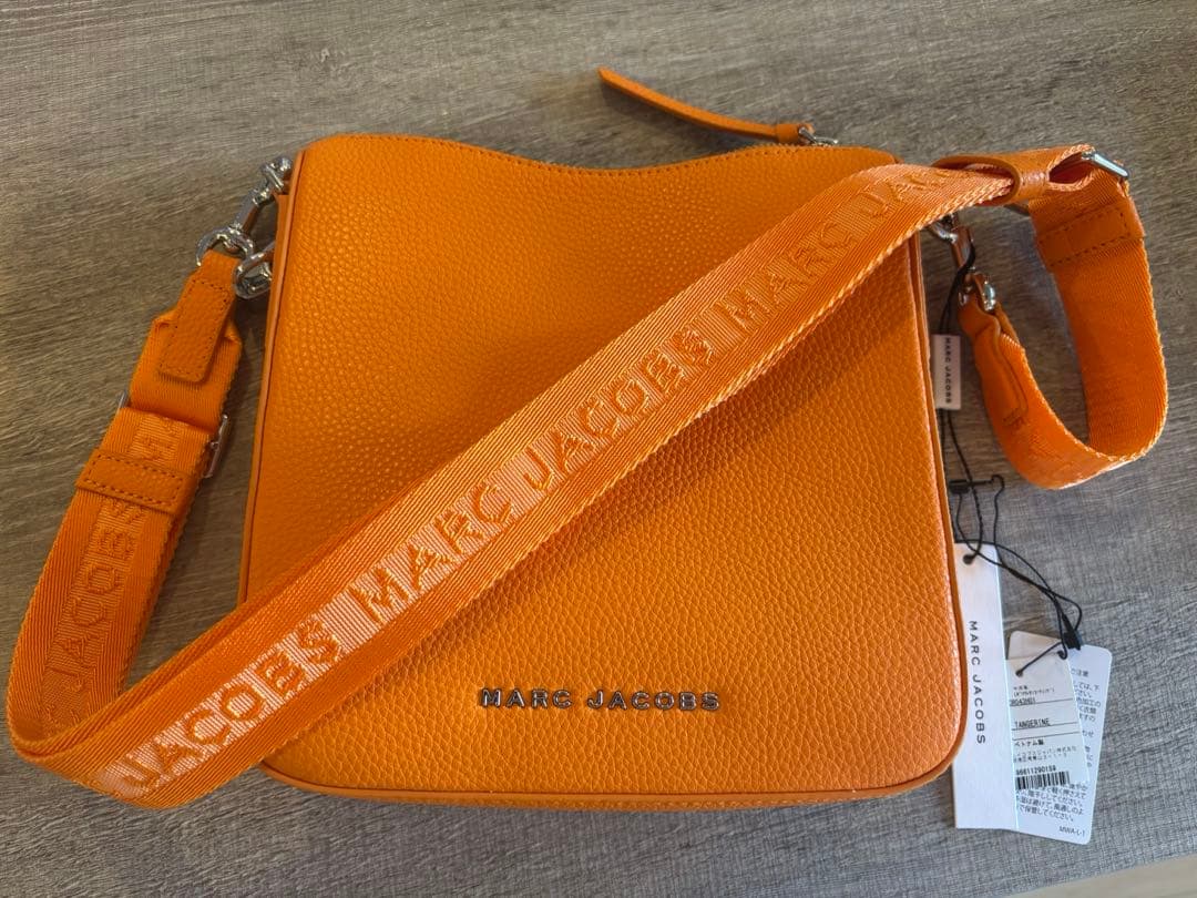 【新品未使用】MARC JACOBS オレンジ ショルダーバッグ
