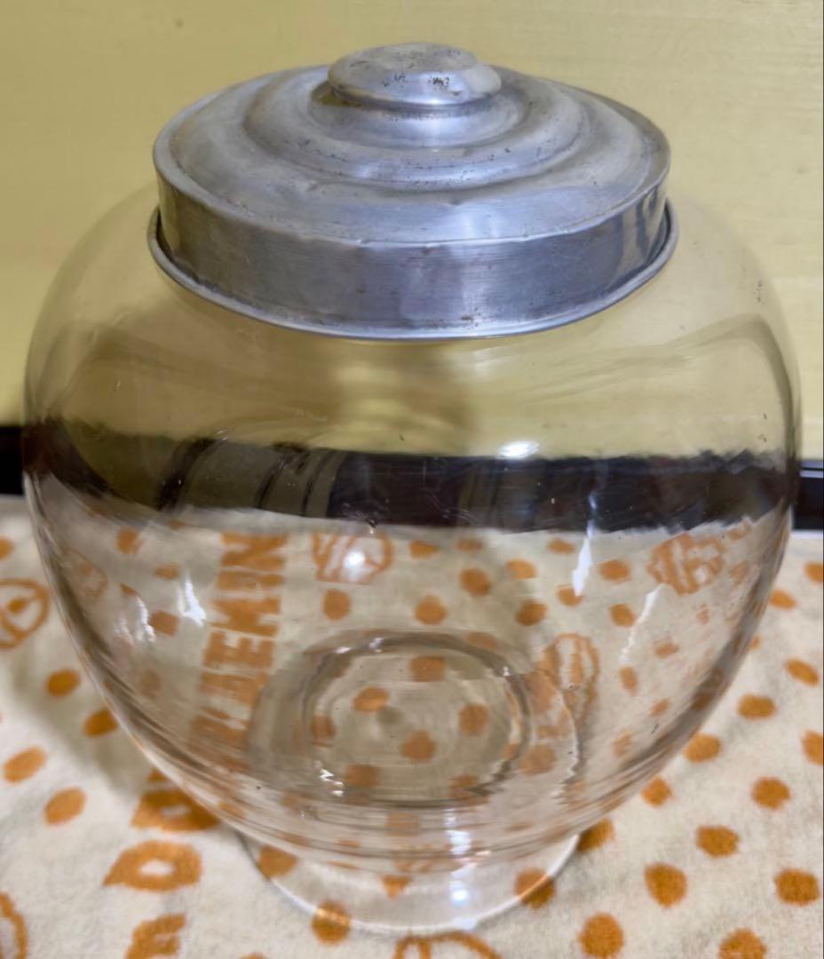 昭和レトロ アンティーク ガラス瓶 駄菓子屋