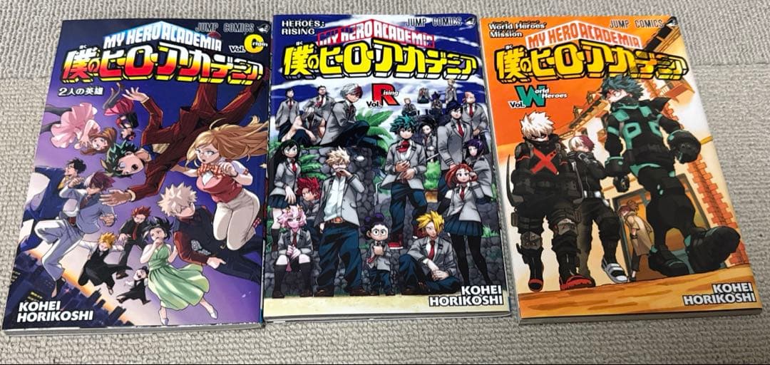 【古本】僕のヒーローアカデミア　全42巻セット　+ 映画特典冊子3冊