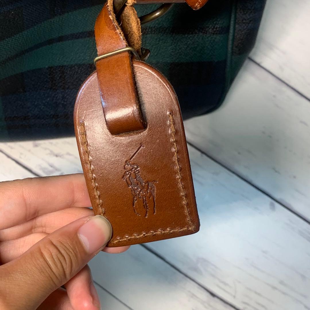 POLO Ralph Lauren ミニボストンバッグ　2WAY レトロチェック