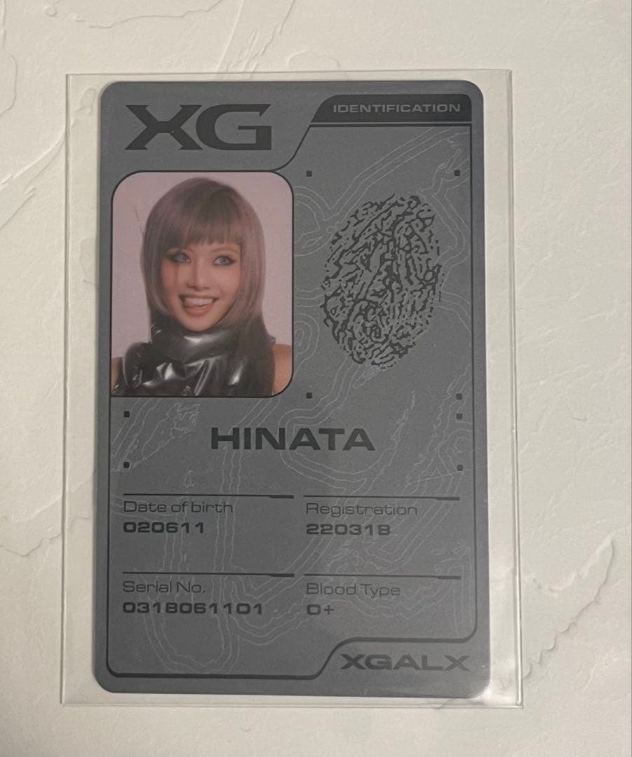 THE CORE 核　HINATA ヒナタ　XG IDカード　トレカ