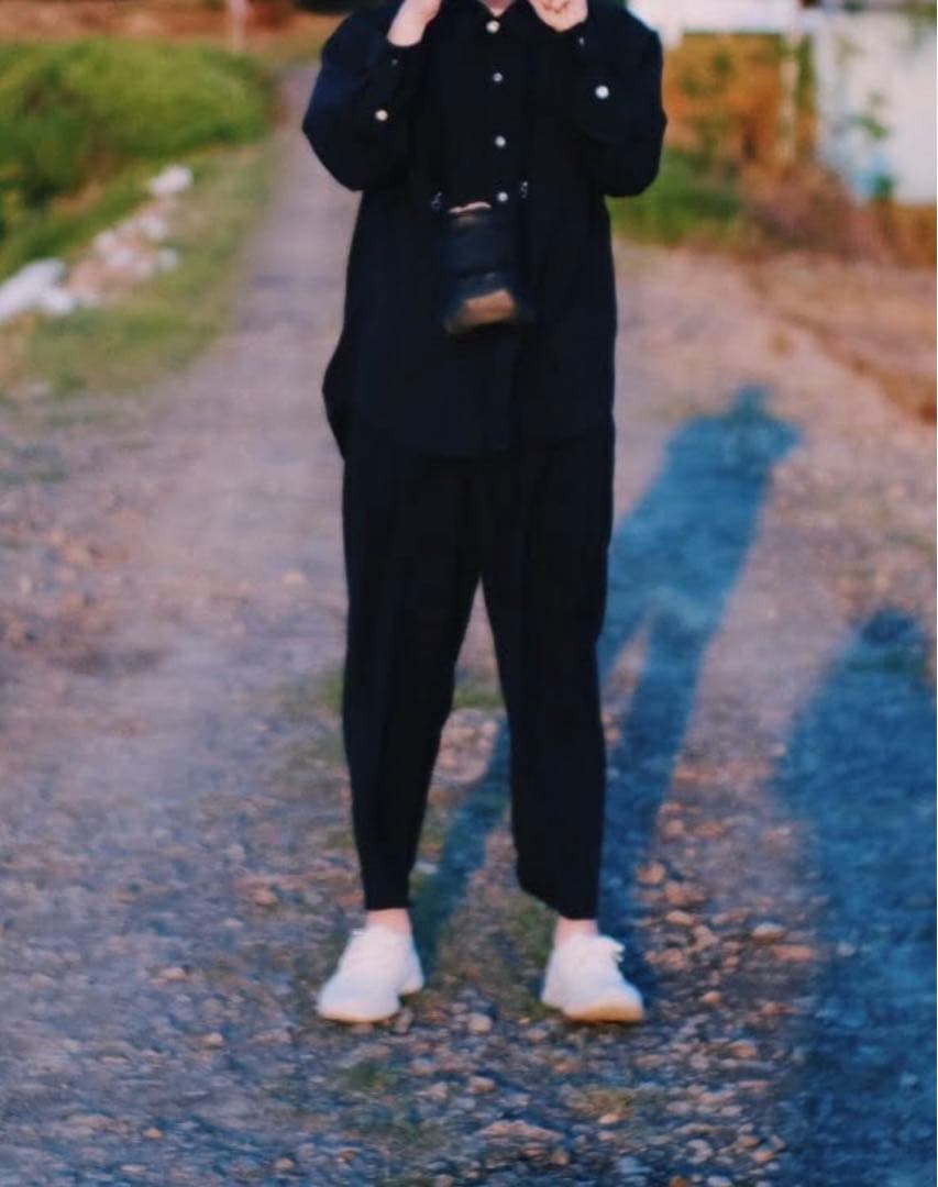 ATTACHMENT セットアップ パンツ シャツ 緑