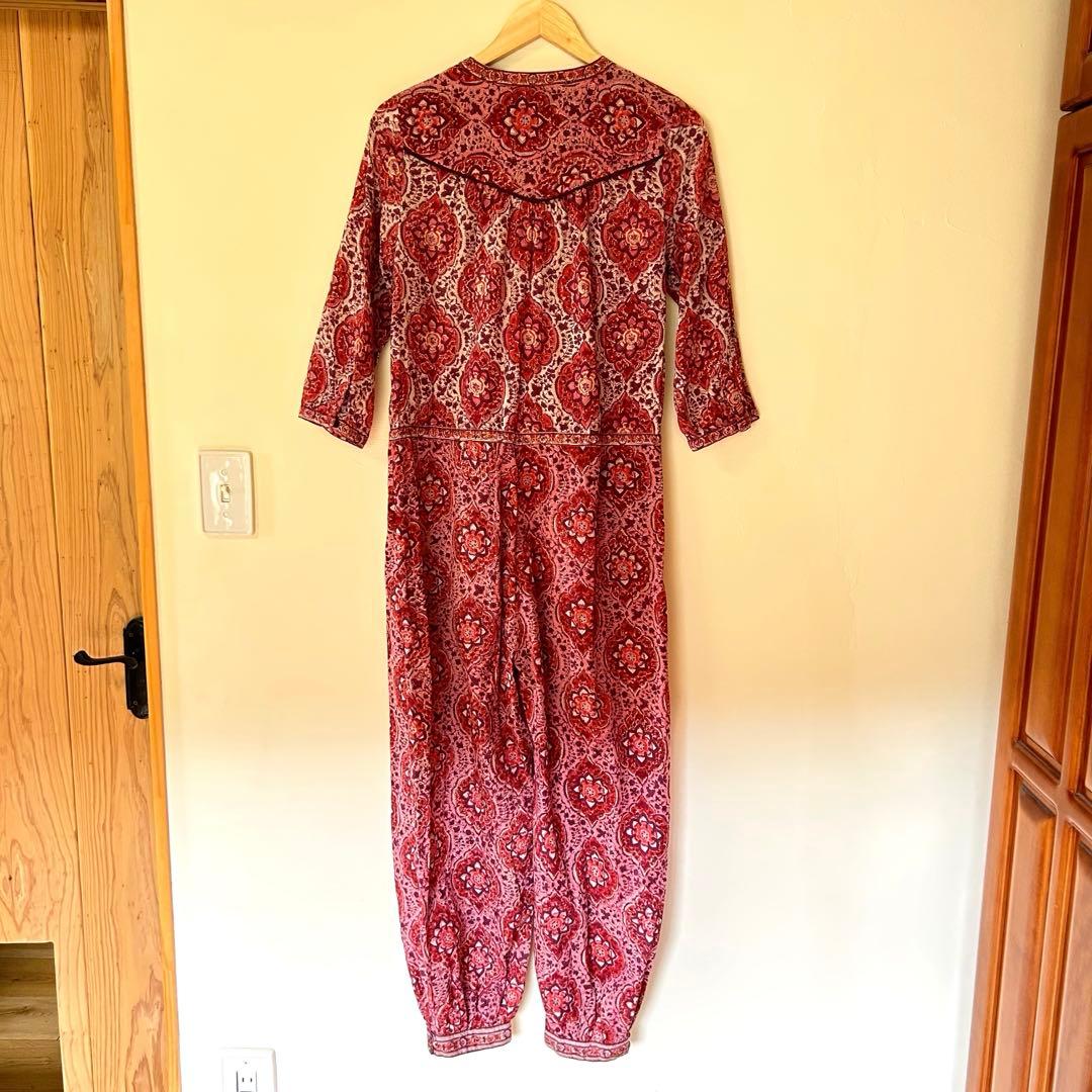 インドブランド　Anokhi アノーキー　ジャンプスーツ S