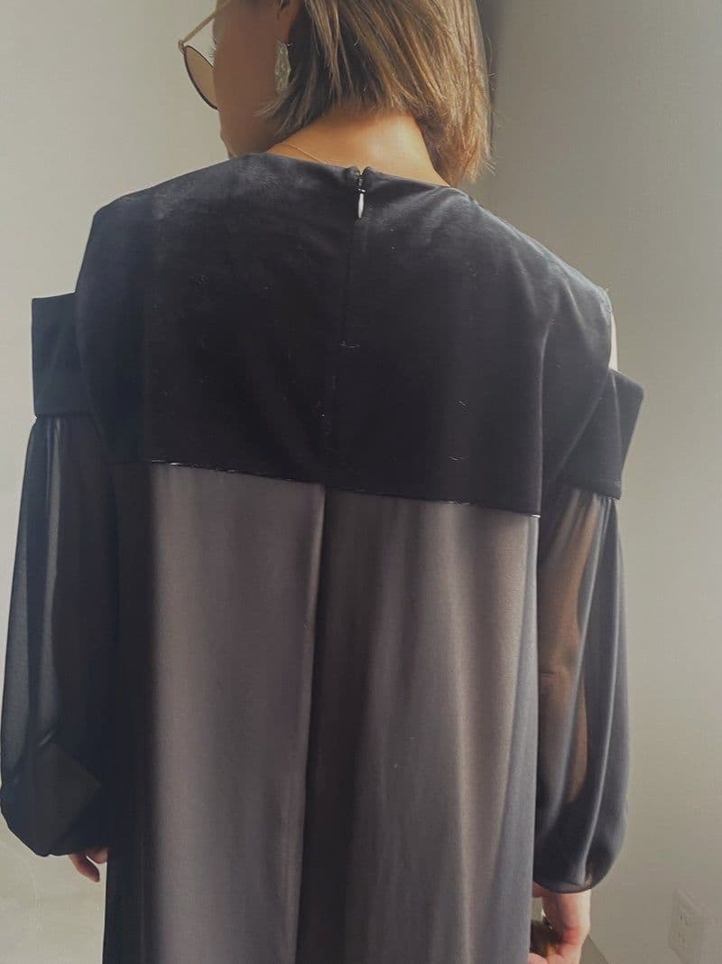 ワンピース TOP COVER SHEER DRESS ameri vintage